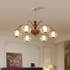 Lustre Nuvem Estilo Francês Novo Sala de Estar Medieval Antiga Lâmpada de Sala de Jantar Estilo Americano Vintage Lâmpadas de Quarto de Estudo Estilo Medieval Antigo