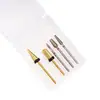 Pré-Tratamento de Manicure Estilo Russo Cabeça Polidora para Remover Pele Morta Ferramentas Lixa Broca de Aço Tungstênio para Remoção de Unhas Passos de Polimento