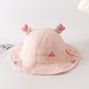 Gorro de Bebé Primavera y Otoño Delgado Recién Nacido Fetal Gorro Bebé Masculino Infantil Femenino Protección Solar Sombrero Cubeta Otoño e Invierno
