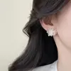 Brincos Floridos Fogos de Artifício Estilo Coreano, Estilo Retrô, Design de Nicho, Brincos Versáteis e de Alta Qualidade para Mulheres