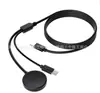 Adequado para Samsung Carregamento Rápido PD Galaxy Watch7/6/5 Cabo de Carregamento Watch Carregador Dois em Um Ponto Único para Dois