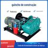 Fabricante fornece construção hidráulica carretel controle remoto sem fio freio eletromagnético 1 tonelada 2 toneladas guindaste de velocidade rápida e lenta