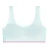 Etapa 2-3 Clase A Ropa Interior para Niñas Período de Desarrollo de la Pubertad Sujetador para Niñas Grandes Chaleco Deportivo sin Costuras a Prueba de Impactos
