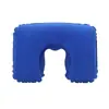 Almohada Inflable Portátil en Forma de U Almohada de Soporte para el Cuello Tres Tesoros de Viaje Camping al Aire Libre Plegable Fácil de Guardar Almohada Inflable en Forma de U
