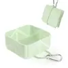 Tazón de Viaje para Mascotas, Tazón Plegable de Silicona para Gatos y Perros, Tazón Portátil para Agua al Aire Libre, Tazón de Comida para Perros, Tazón para Gatos, Tazón de Camping