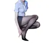 Directo de fábrica 300 jin medias talla grande alto brillo aceitoso negro seda aceite de caballo 8D estilo delgado pierna desnuda no es necesario quitar ajuste envío directo