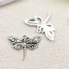 30 Estilos Mixtos de Colgantes de Plata de Xizang, Pulseras, Collares, Encantos de Avión de Hierro Plata Antigua de Aleación, Accesorios de Joyería Hechos a Mano para Bricolaje