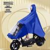 Capa de Chuva para Carro a Bateria Poncho de Motocicleta para Andar à Prova de Chuva Carro Elétrico Alargado Simples Duplo Masculino e Feminino Adulto Personalização