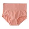 [Independente] Roupa íntima japonesa sem costura em formato de favo de mel, calcinhas femininas de cintura alta, parte inferior de algodão, virilha, quadril em formato de favo de mel, abdômen