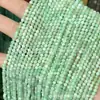 Piedra Turmalina, Granate, Ágata, Piedra Lunar, Lapislázuli, Cristal Cuentas Facetadas de 3 mm, Cuentas Sueltas para Manualidades