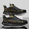 Sapatos Masculinos 2026 Nova Coleção Primavera Malha Respirável Casuais para Corrida Sapatos Jovens Tendência Sapatos Esportivos Popcorn com Absorção de Choque