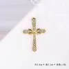 Acessórios Cruzados Personalizados Transfronteiriços Pingente Design Simples e Moderno Liga de Zinco Pingente de Diamante Joias DIY Pequenos Acessórios
