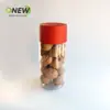 Pote Plástico de Boca Larga 1000ml Pote Selado para Doces e Salgadinhos Garrafa de Embalagem para Chá Aromatizado e Frutas Secas Pote para Embalagem de Nozes