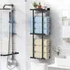 Estante para Toallas de Baño Transfronterizo Estante de Pared para Toallas Barra para Toallas Almacenamiento Multicapa Colgador de Toallas Estante de Baño