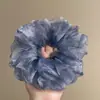 Nuevos Scrunchies de Alta Gama Serie Cielo Estrellado Simple Versátil Elegante Coletero Moño Banda para el Cabello Accesorio para el Cabello