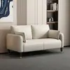 Sofá de tela técnica, sala de estar, apartamento pequeño, estilo moderno minimalista, lujo ligero, dormitorio, propiedad de alquiler, sofá de dos o tres plazas, tienda de ropa