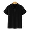Polo Camiseta de manga corta con solapa estampada LOGO estampado ropa de trabajo corporativa camisa publicitaria camisa cultural bordada diy