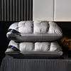Almohada de Hotel Cinco Estrellas 48X74Cm Núcleo de Almohada Par para Hogar Sueño Profundo Almohada para el Cuello No se Colapsa Almohada Alta Venta al por Mayor