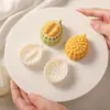 Molde para Pastel de Luna de Durian Estéreo 50g Nuevo Molde Casero Prensado a Mano para Pastelería China Herramientas para Hornear de Grado Alimenticio