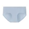 Ropa interior modal para mujer, de cintura media, sin marcas, de seda fina, transpirable, antibacteriana, con entrepierna.