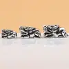 Accesorios para Joyería de Plata Yintai S925 Cuentas Espaciadoras Cruz-Pixiu para Hacer Accesorios de Pulsera DIY