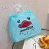 Bolsa de Embalaje con Cordón Lista para Llevar Catering Comercial Desechable Bandolera Tendencia Nacional Bolsas de Embalaje de Plástico con Cordón Bolsa Translúcida