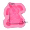Molde de sabão de elefante estéreo Molde de silicone para sabão artesanal Molde decorativo de argila e chocolate para bolos e velas
