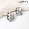 Pendientes Sencillos de Acero de Titanio para Mujer, Hipoalergénicos, Chapados en Oro de 18 Quilates, Diseño de Nicho de Lujo Ligero, Pendientes de Venta Directa de Fábrica