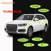 Calcomanías Reflectantes Personalizadas Calcomanías para Coche Cara Sonriente Creativas Cuerpo de Coche Ventana Trasera Luminosas Cambiantes Decoración para Jaula Calcomanías Arañazos