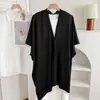 Lenço Triângulo Casual para Saída de Mulheres, Aquecedor de Pescoço para Primavera e Verão, Xale de Cor Sólida com Proteção Solar, Peça de Roupa para Ambientes com Ar Condicionado