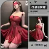 Lencería bordada de encaje de malla transparente Chao Mu, sensual y seductora, lencería de deseo puro, ropa de dormir sexy para mujer