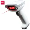 Deli 14880S Pistola Escáner de Código de Barras con Cable Almacén de Repuestos Código Unidimensional Almacén de Mercancías de Logística Express Código de Barras