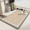 Alfombrilla Absorbente para Cafetera Cocina Platos Bar Alfombrilla de Drenaje Taza de Agua Esterilla Secadora Encimera Alfombrilla Aislante sin Lavado