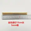 Expositor para Joalheria com Pregos de 4mm de Espessura para Pendurar Meias, Brincos, Colares, Pregos Dourados Cor de Cobre de 5mm, Ganchos para Painel Perfurado