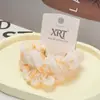 Diadema Floral de Gasa Fresca y Colorida, Elástica y Cómoda para Uso Prolongado, Estilo Coreano, Estilo Ins, Suave y Atmosférica, Accesorio para el Cabello Femenino