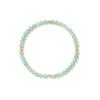 Pulsera Youjia Jewelry Piedra Natural Transfronteriza Simple Oro Cuentas Separadas Pulsera Apilable Uso para Niñas Pulsera de Regalo