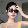 Gafas de Sol Cuadradas Estilo Ojo de Gato Retro para Mujer, Celebridad de Internet Europea y Americana, Nuevo Modelo 2025, Gama Alta, Anti-UV, Personalizadas