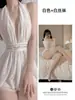 Pijamas Sexy para Mujer Verano Estilo Malla 2026 Nueva Llegada Camisola de Malla Bata de Noche de Gama Alta Ropa para el Hogar Estilo Delgado