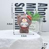 Lindo llavero de Sanrio con colgante de muñeca para vestir Kloomi, llavero de Sanrio con dibujos animados para pareja, colgante para bolso