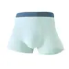 Ropa interior de seda helada para hombre de verano, modelo fino con entrepierna de masaje, 10A antibacteriana, sin costuras, transpirable, calzoncillos bóxer para hombre