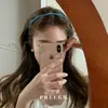 Diadema Fina de Tela Vaquera con Olas de Gama Alta 2026 Nuevo Estilo Diadema de Temperamento para Mujer Simple Versátil Pinza para Lavarse la Cara Accesorios para el Cabello