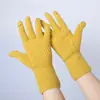 Guantes de Moda Cálidos y a Prueba de Frío de Nuevo Estilo Otoño e Invierno de Longitud Extendida, Estilo Casual Simple, Calentadores de Brazos