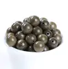 Jingde Jewelry Cuentas Sueltas de Madera Arena Dorada Sándalo Redondas con Agujero Central Accesorios para Joyería Hecha a Mano DIY Accesorios para Cuentas de Oración Budista