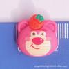 Urso Morango Desenho Animado Acessórios de Resina DIY Cola de Creme Capa de Celular Adesivos de Geladeira Caixa de Armazenamento para Copos de Água Acessórios de Joias DIY