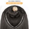 Peruca Hua Kou Feminina Cabelo Longo Aplique em V Peça Única Invisível Sem Marcas Extensão de Cabelo Cabelo Cacheado Ondulado de Água Cabelo Artificial