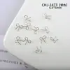 Accesorios Populares para Uñas, Decoración de Diamante de Lazo Clásico y Versátil para Uñas, Funda para Teléfono Celular, Corbata de Lazo DIY, Accesorios de Uñas Portátiles