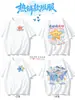 Camisetas Personalizadas para Alunos do Ensino Fundamental, Uniformes de Jardim de Infância, Roupas Esportivas de Manga Curta para Alunos do Primeiro e Segundo Ano, Roupas para Atividade DIY entre Pais e Filhos