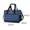 Bolsa Térmica de 35L, Suministro Exclusivo Transfronterizo de Bolsa de Hielo de Tela Oxford Impermeable, Bolsa Térmica de Gran Capacidad para Picnic al Aire Libre Montada en Coche Fábrica