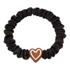 Diadema de Oso, Goma para el Cabello de Color Café, Lazo Sencillo y Elegante, Goma Elástica para Mujer, Diadema de Alta Elasticidad y Duradera al por Mayor