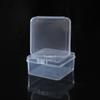 Caja Cuadrada de Plástico Transparente PP Elevada de 8.5cm Caja de Empaque Transparente Caja de Plástico Caja de Almacenamiento con Tapa Unida Fábrica